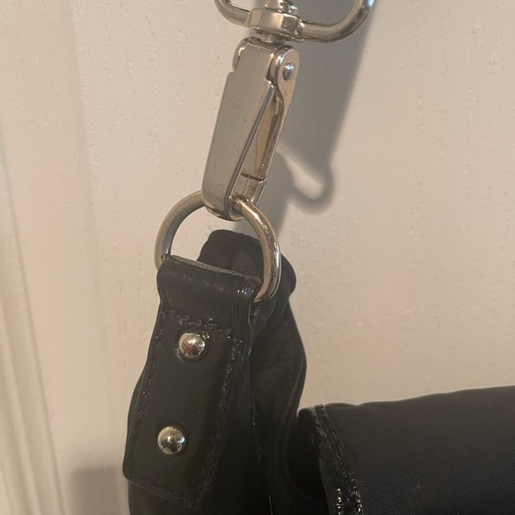 Kate Spade BackPack Drawstring black Gold hardware - Picture 8 of 8